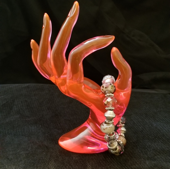 Multi Stone Stretch Bracelet - Picture 8 of 8